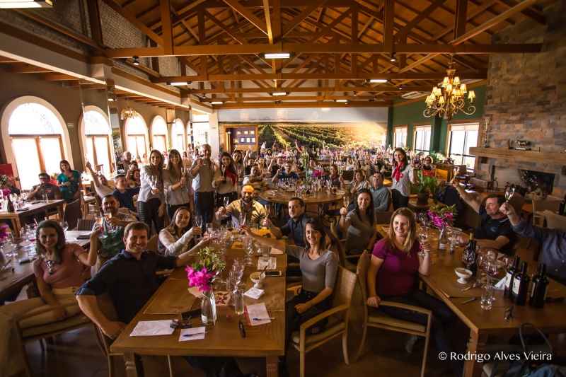 Almoço na Vinícola Guatambu, em Dom Pedrito: região da Campanha mostra seu potencial RODRIGO ALVES VIEIRA /DIVULGAÇÃO/JC